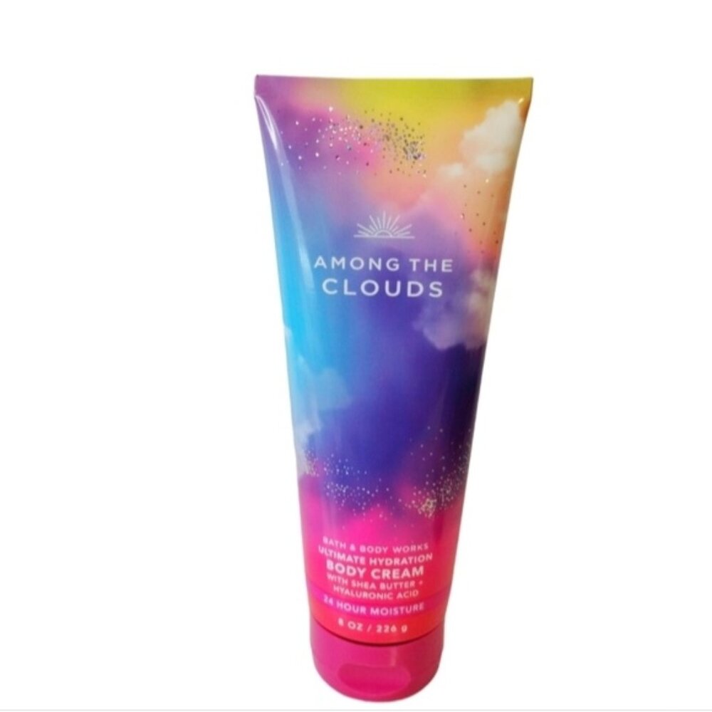"RARE" Bath and Body‎ Works AMONG THE CLOUDS Ultimate Hydrating Body Cream